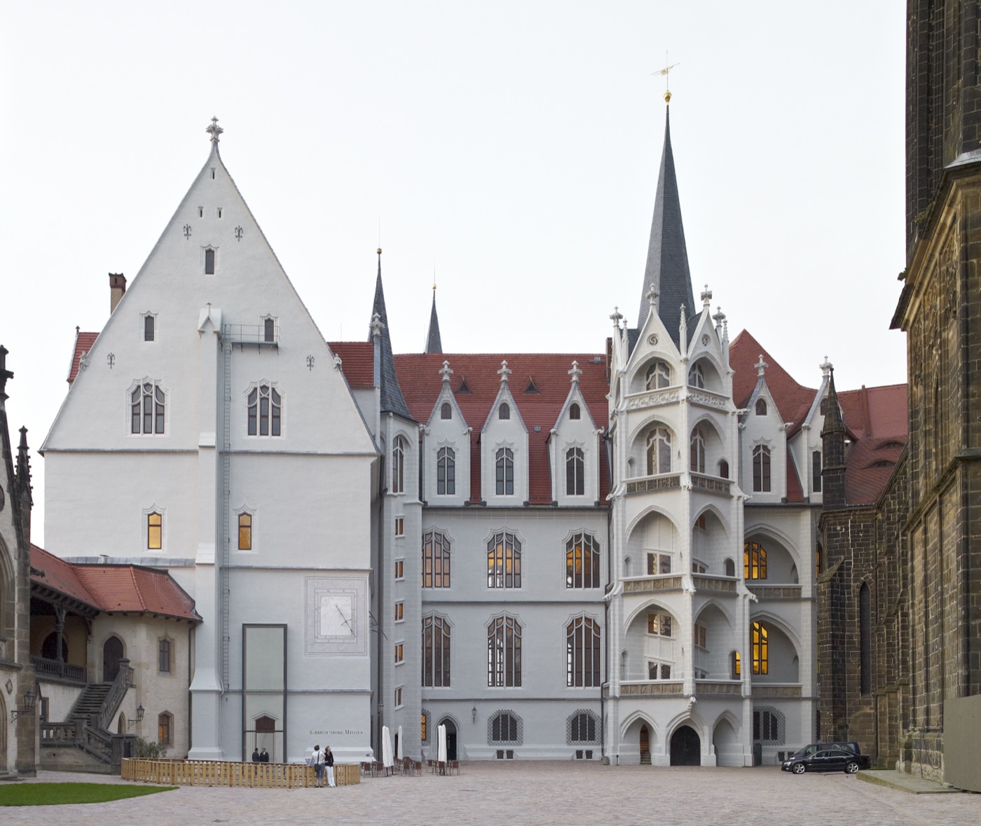 Albrechtsburg Meissen, Außenansicht vom Schloss Albrechtsburg