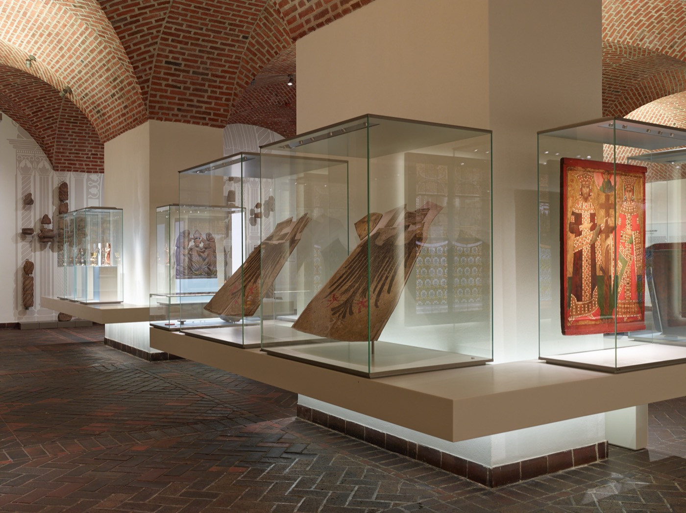 Germanisches Nationalmuseum Nürnberg, Dauerausstellung Mittelalterbilder im ehemaligen Lapidarium