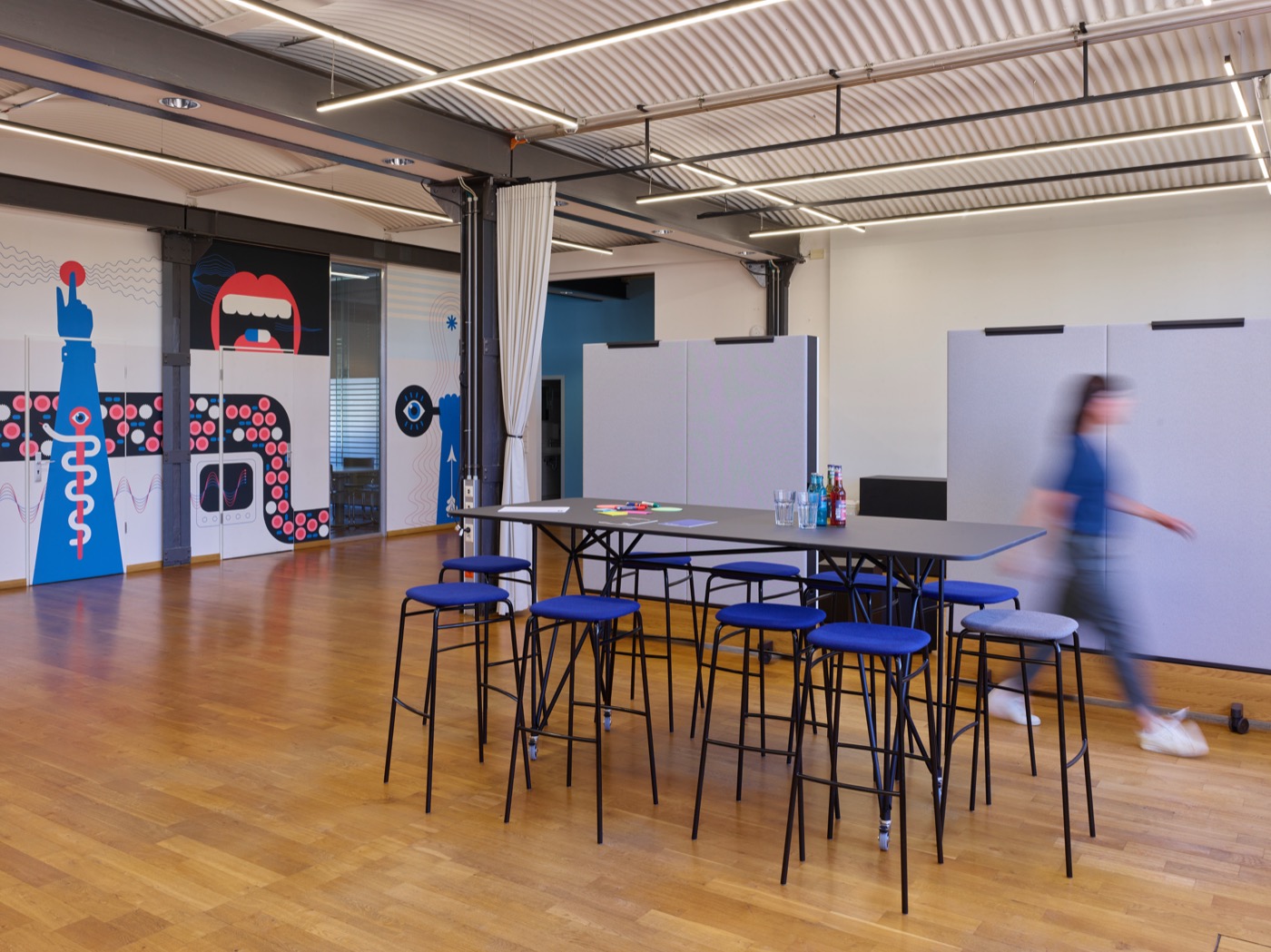 IBM Health Lab Veranstaltungs- und Ausstellungsbereich
